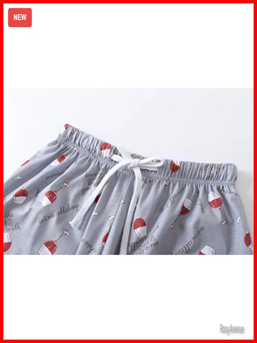 Women's Cartoon Print Pajama Set Short Sleeve Top & Capri Pants